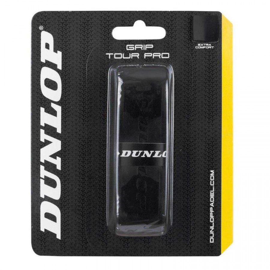 Grip Replacement Dunlop Tour Pro Black PADELPOINT Grip Replacement Dunlop Tour Pro Black