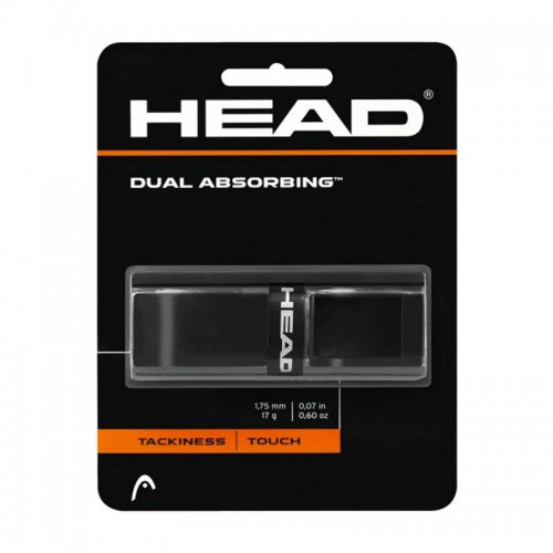 Grip Reemplazo Head Dual Absorbing Negro Grip Reemplazo Head Dual Absorbing Negro