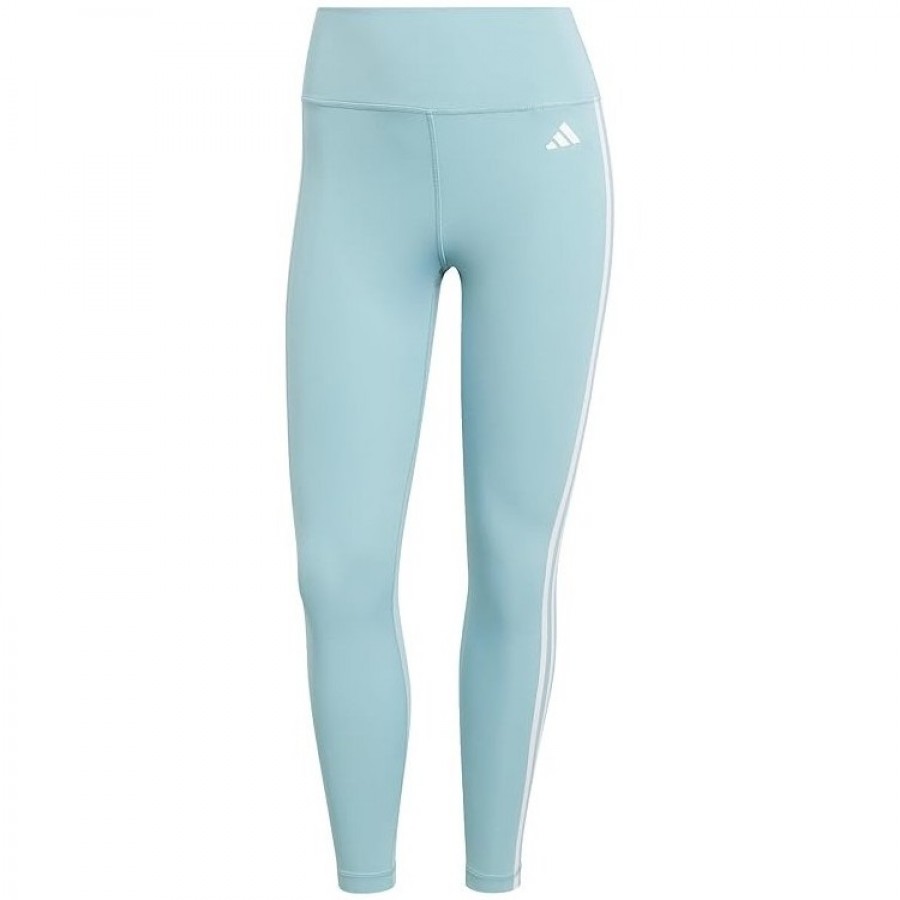 Adidas 3 Stripes Mint Blue Leggings  Offer + Cheap
