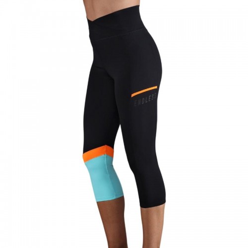 Mallas Endless Line Pocket HW Negro Aqua Mallas Endless Line Pocket HW Negro Aqua