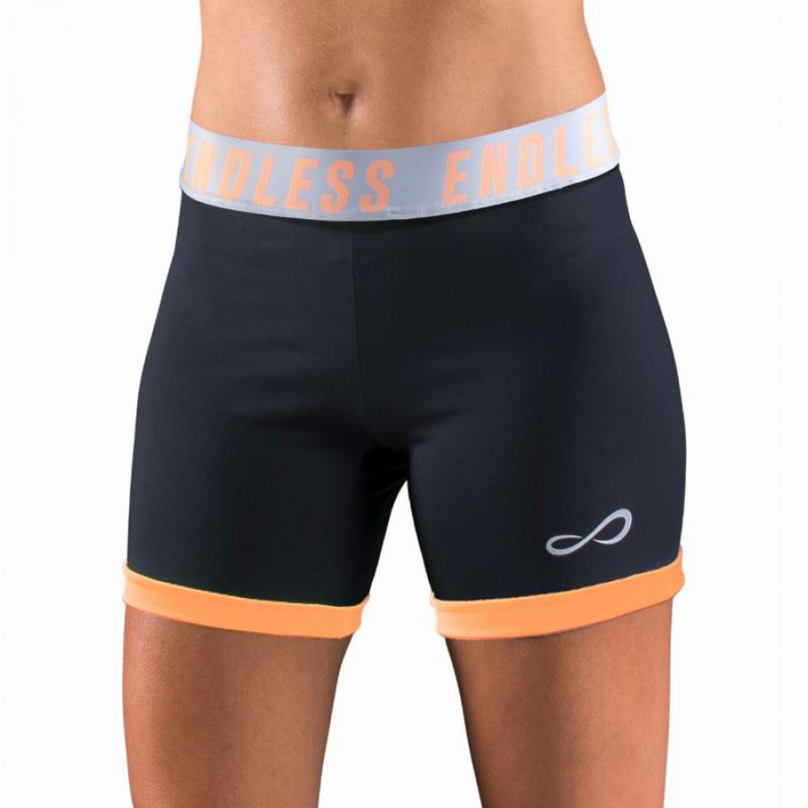 Mallas Endless Strech Negro Salmon  Oferta + Barato