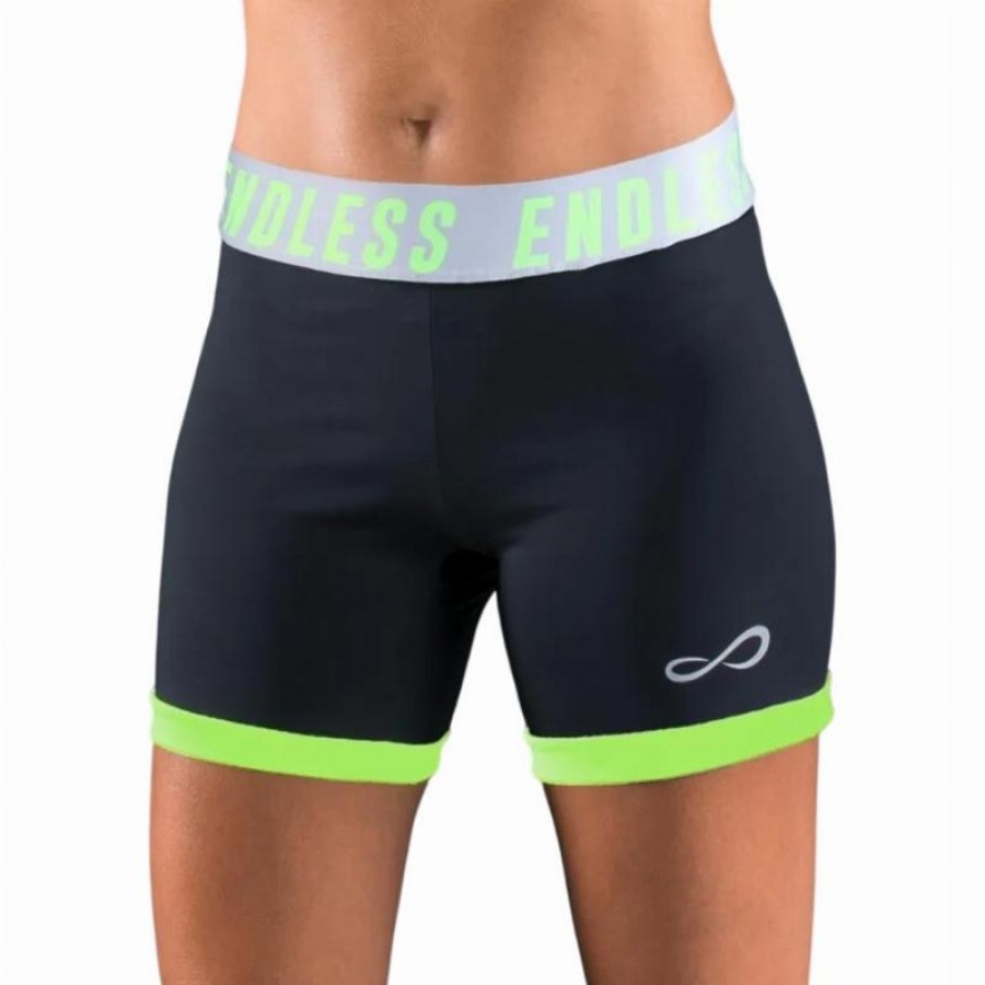 Mallas Endless Strech Negro Verde  Oferta + Barato