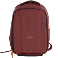 Mochila Black Crown Magic Burdeos Dorada  Oferta + Barato