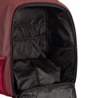 Mochila Black Crown Magic Burdeos Dorada  Oferta + Barato