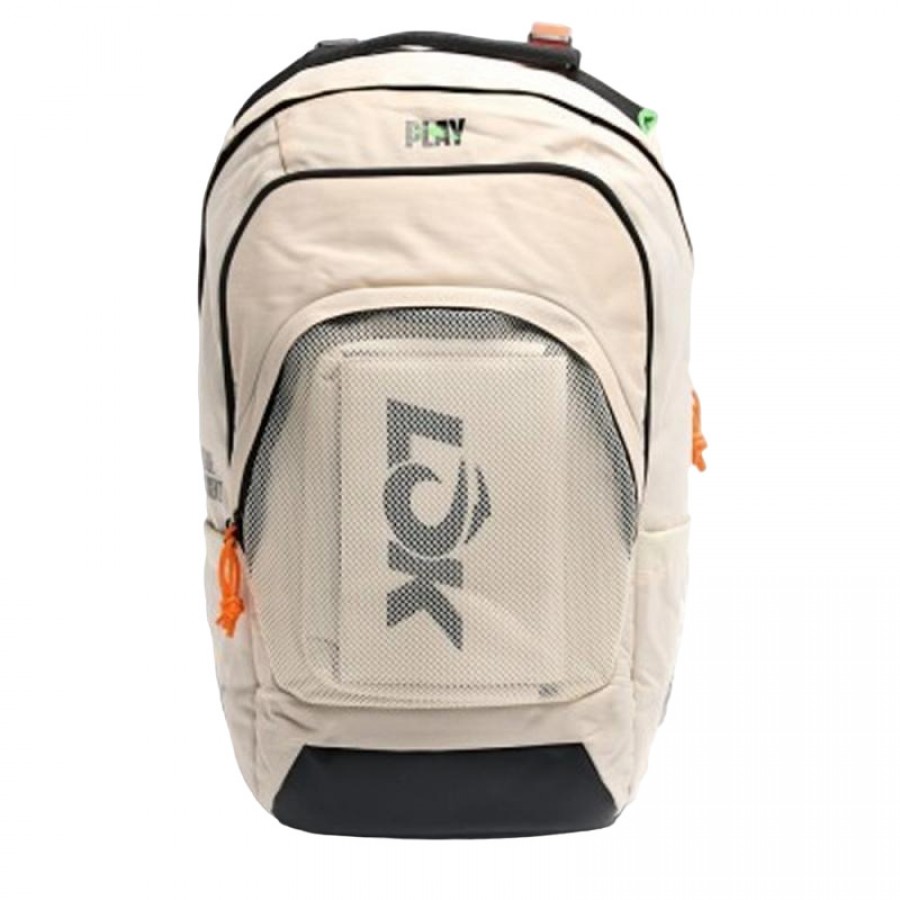 Mochila Lok Maxx Off-White Laranja  Oferta + Barato
