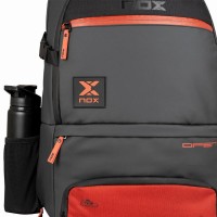 Mochila Nox AT10 Luxury Open Series Negro Rojo  Oferta + Barato