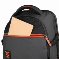 Mochila Nox AT10 Luxury Open Series Negro Rojo  Oferta + Barato