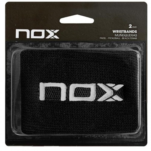 Nox Pulseira Preta Logo Branca 2 Unidades Nox Pulseira Preta Logo Branca 2 Unidades