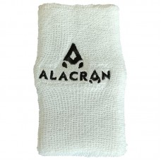 Muñequera Alacran Ancha Blanco Negro