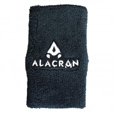 Muñequera Alacran Ancha Negro Blanco