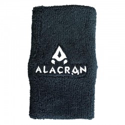 Muñequera Alacran Ancha Negro Blanco