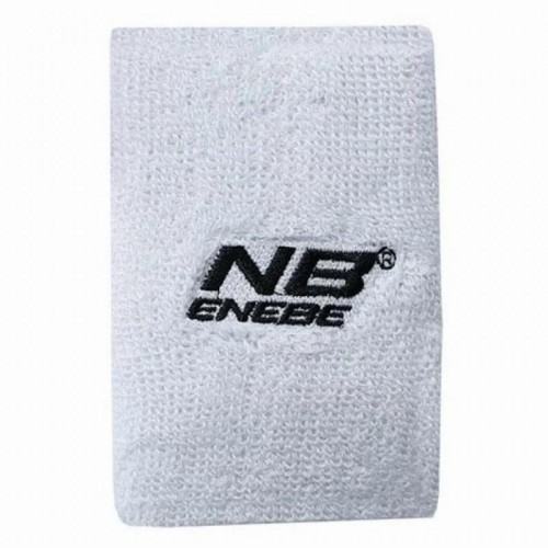 Enebe Wide White Wristband