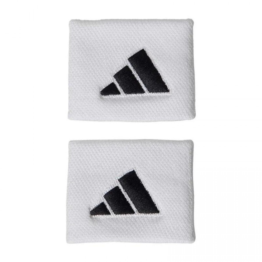 Adidas Bracelets courts blancs noirs 2 unites  Offre - Pas cher