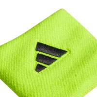 Adidas Short Lucid Lemon Black Wristbands 2 Units  Offer + Cheap
