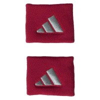 Pulseiras Curtas Adidas Vermelho Cinza 2 Unidades  Oferta + Barato