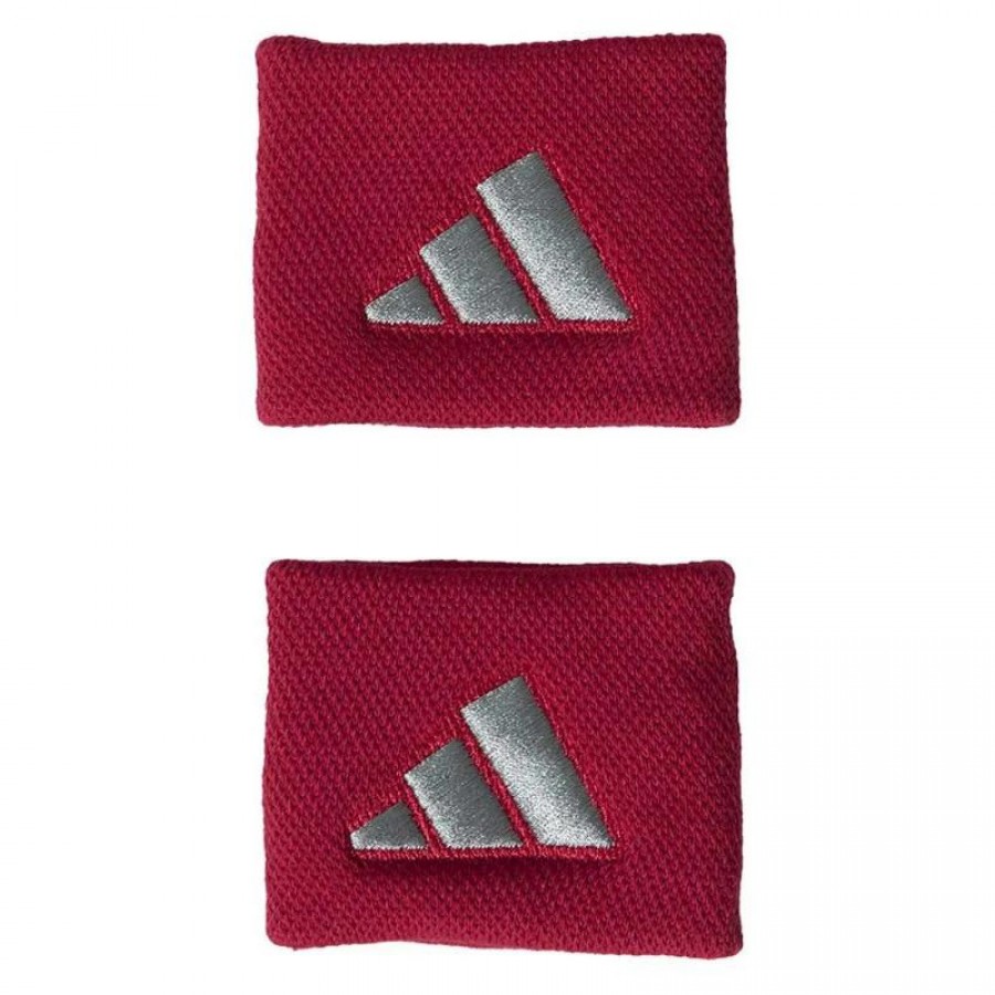 Pulseiras Curtas Adidas Vermelho Cinza 2 Unidades  Oferta + Barato