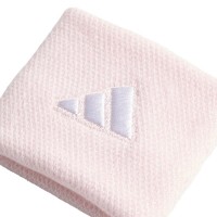 Muñequeras Adidas Rosa Claro 2 Unidades