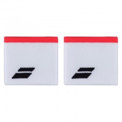 Babolat Short White Red Wristbands 2 Units