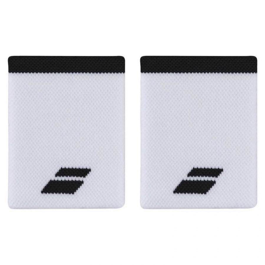 Babolat Jumbo Logo Bracelets Blanc Noir