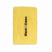 Muñequeras Black Crown Belgica Largas Amarillo 2 Unidades