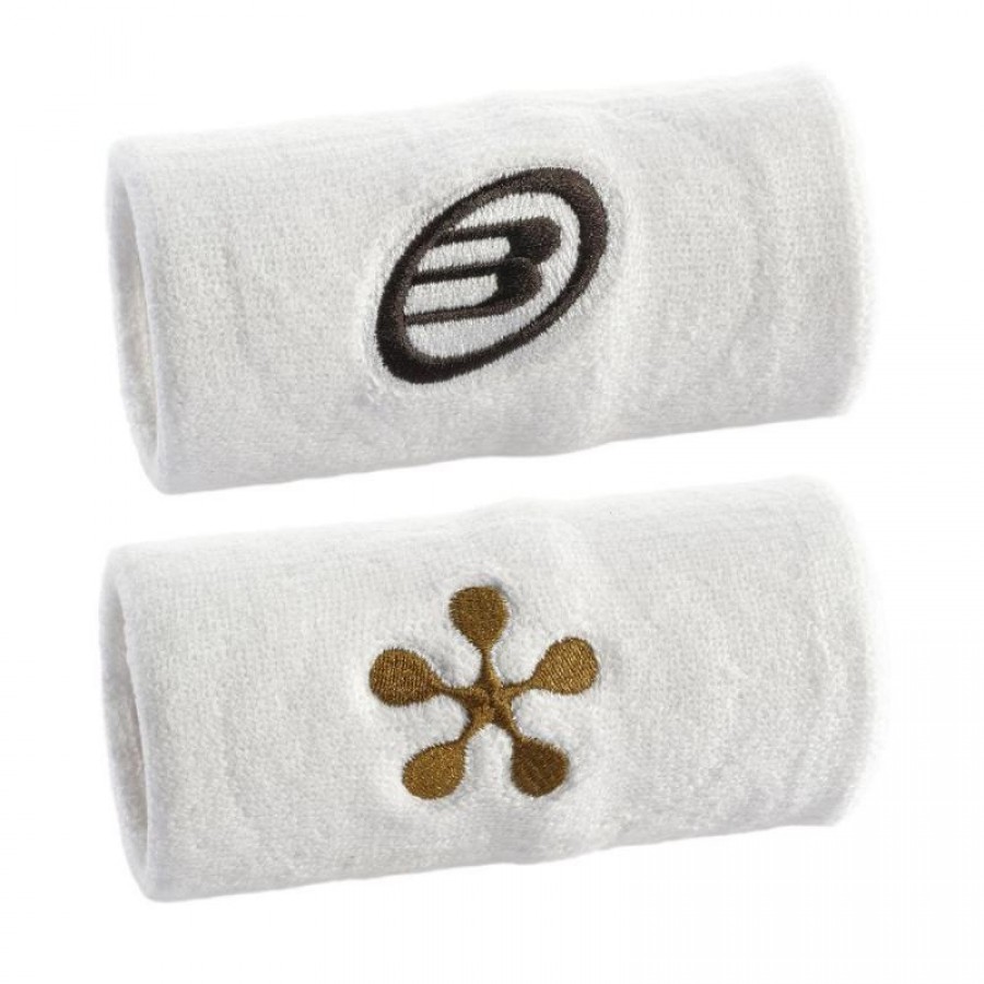 Pulseiras de Padel Bullpadel Premier BPMU2507 Stone Branco 2 Unidades  Oferta + Barato