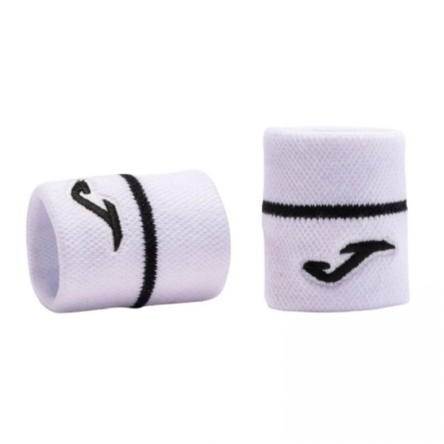 Joma Torneo Blanco Negro 2 Units Wristbands  PADELPOINT Joma Torneo Blanco Negro 2 Units Wristbands