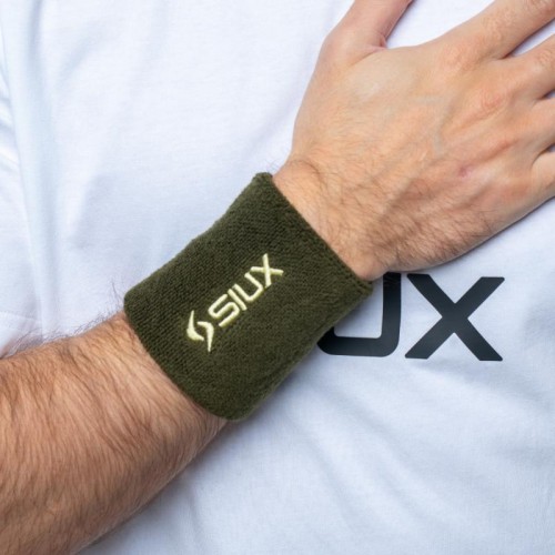 Muñequeras Siux Groove Verde 2 Unidades