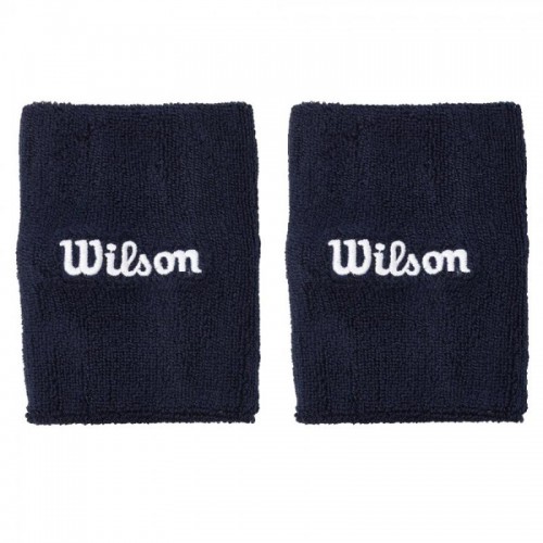 Wilson Wide Terry Pulseiras Azul Marinho 2 Unidades Wilson Wide Terry Pulseiras Azul Marinho 2 Unidades