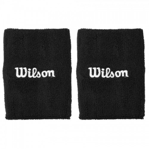 Wilson Wide Terry Pulseiras Pretas 2 Unidades Wilson Wide Terry Pulseiras Pretas 2 Unidades