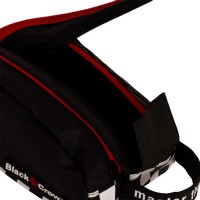 Borsa da toilette nera Chiron con corona nera