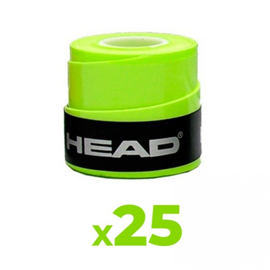 Overgrip Head Xtreme Soft Yellow 25 Unités