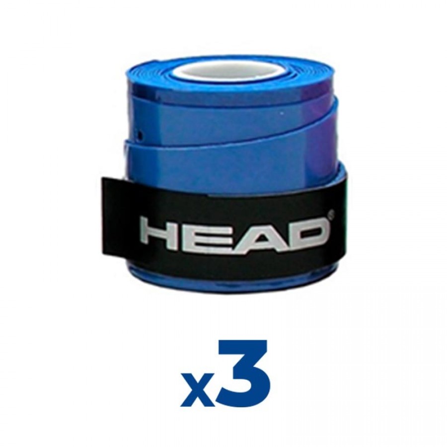 Overgrips Head Xtreme Soft Blue 3 Unités