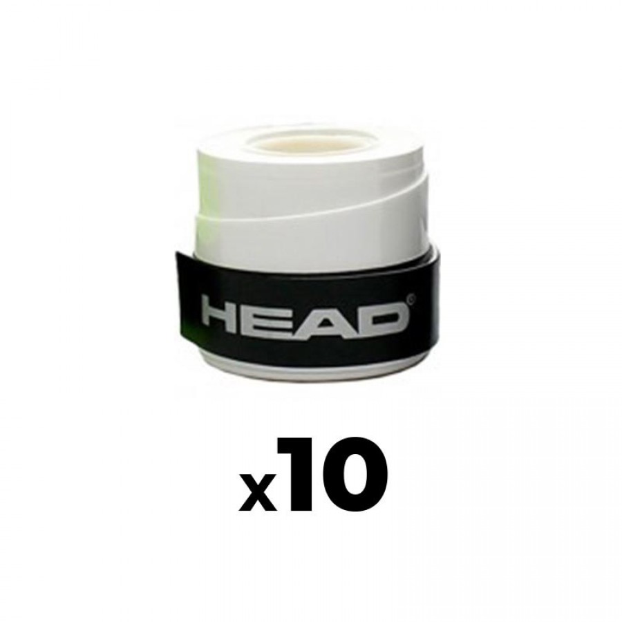 Overgrips Cabeça Xtreme Soft White 10 Unidades