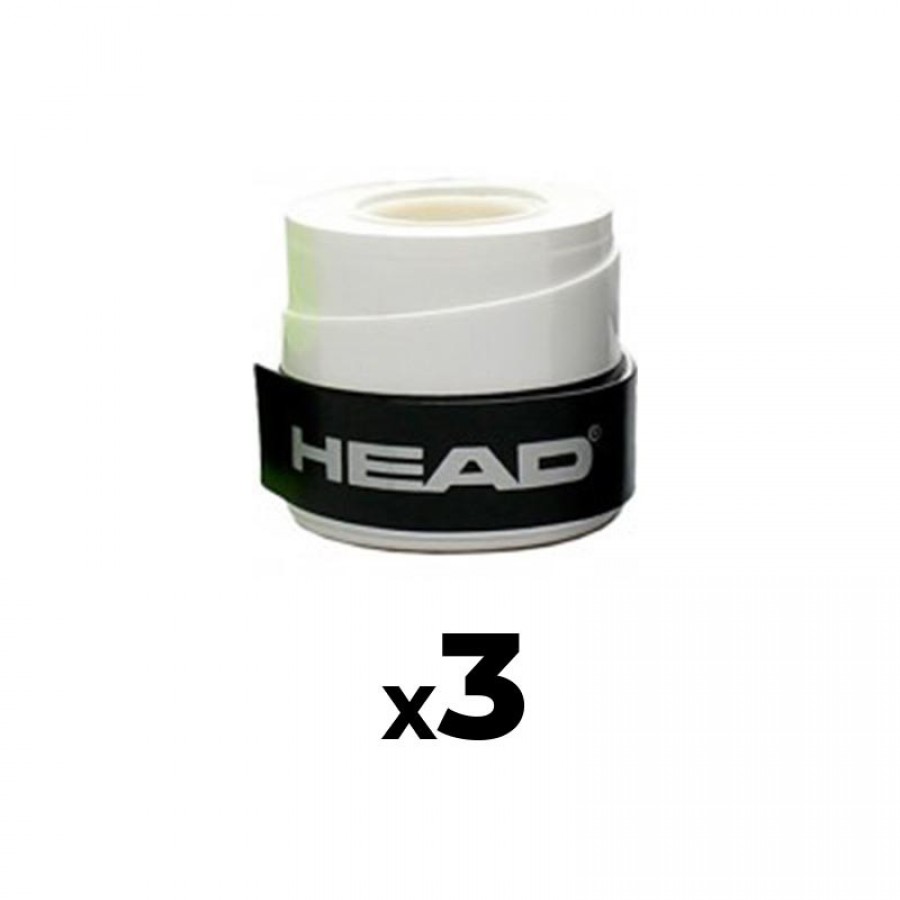 Overgrips Head Xtreme Soft White 3 Unités