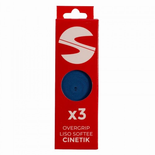 Softee Cinetik Smooth Blue Overgrips 3 unidades