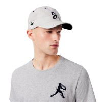 Pack Lacoste Novak Djokovic T-Shirt Grey and White Cap  Offer + Cheap