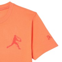 Pack Camiseta Lacoste Novak Djokovic Laranja e Boné Branco  Oferta + Barato