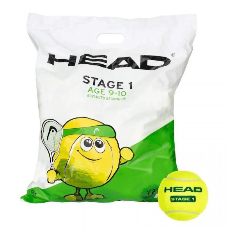 Pacote de 72 Bolas Verdes Head Stage 1  Oferta + Barato
