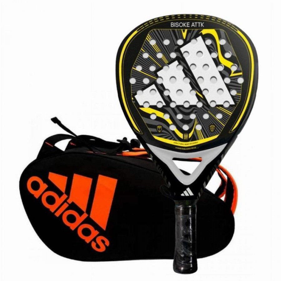 Pacote Pá Adidas Bisoke Attack 2024 com Paletero  Oferta + Barato
