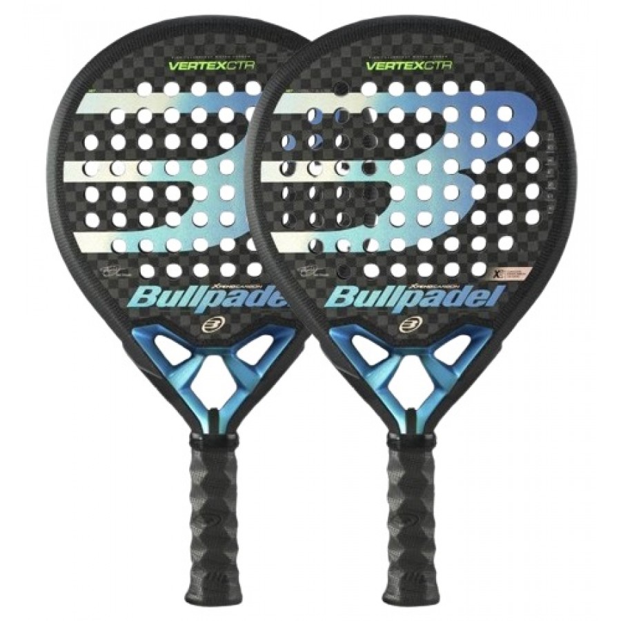 Pacote Raquete Bullpadel Fede Chingotto Vertex 02 Control Proline X2  Oferta + Barato