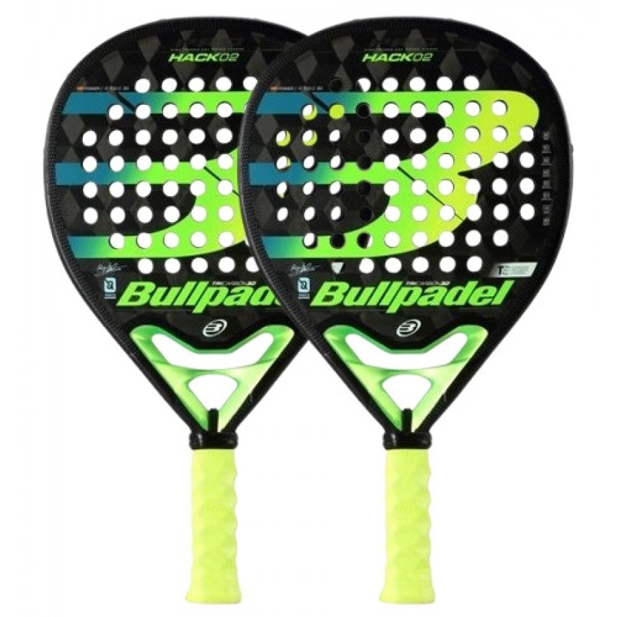 Pack Pala Bullpadel Paquito Navarro Hack 02 Proline X2  Offre - Pas cher