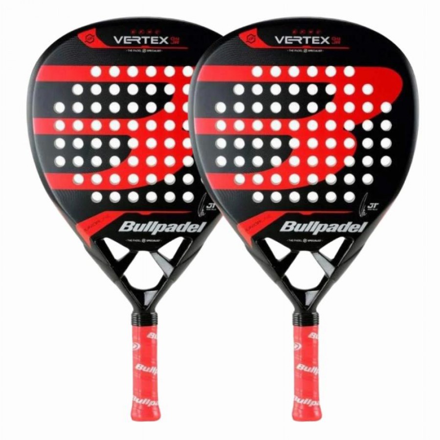 Pacote Raquete Bullpadel Tello Vertex 04 Junior 2024 x2  Oferta + Barato
