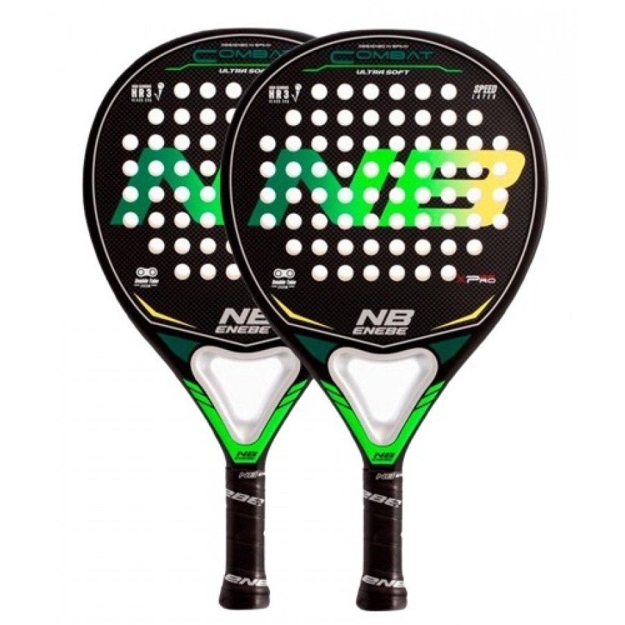 Pacote Enebe Combat Green Yellow Paddle X2  Oferta + Barato