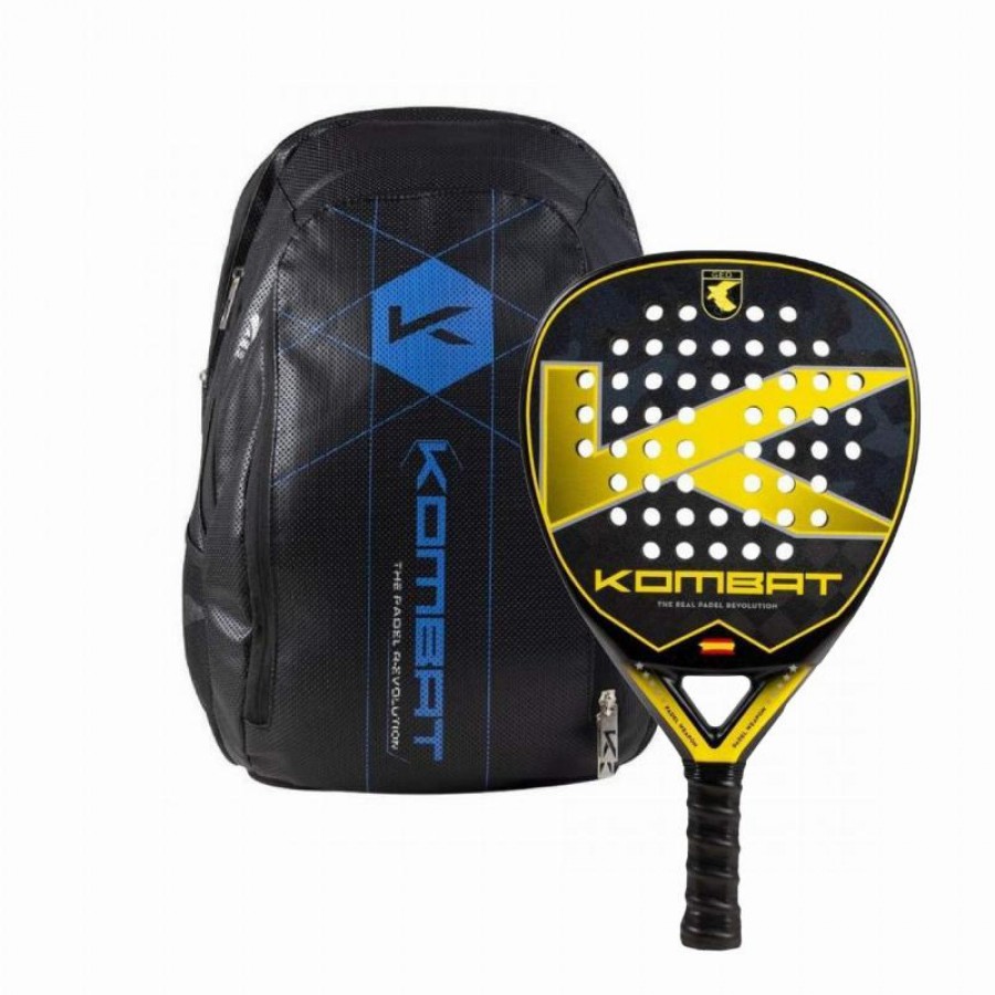 Pack Pala Kombat GEO y Mochila  Oferta + Barato
