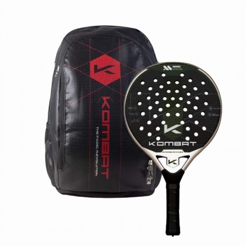 Pack Pala Kombat Manu Martin Krakatoa y Mochila Roja