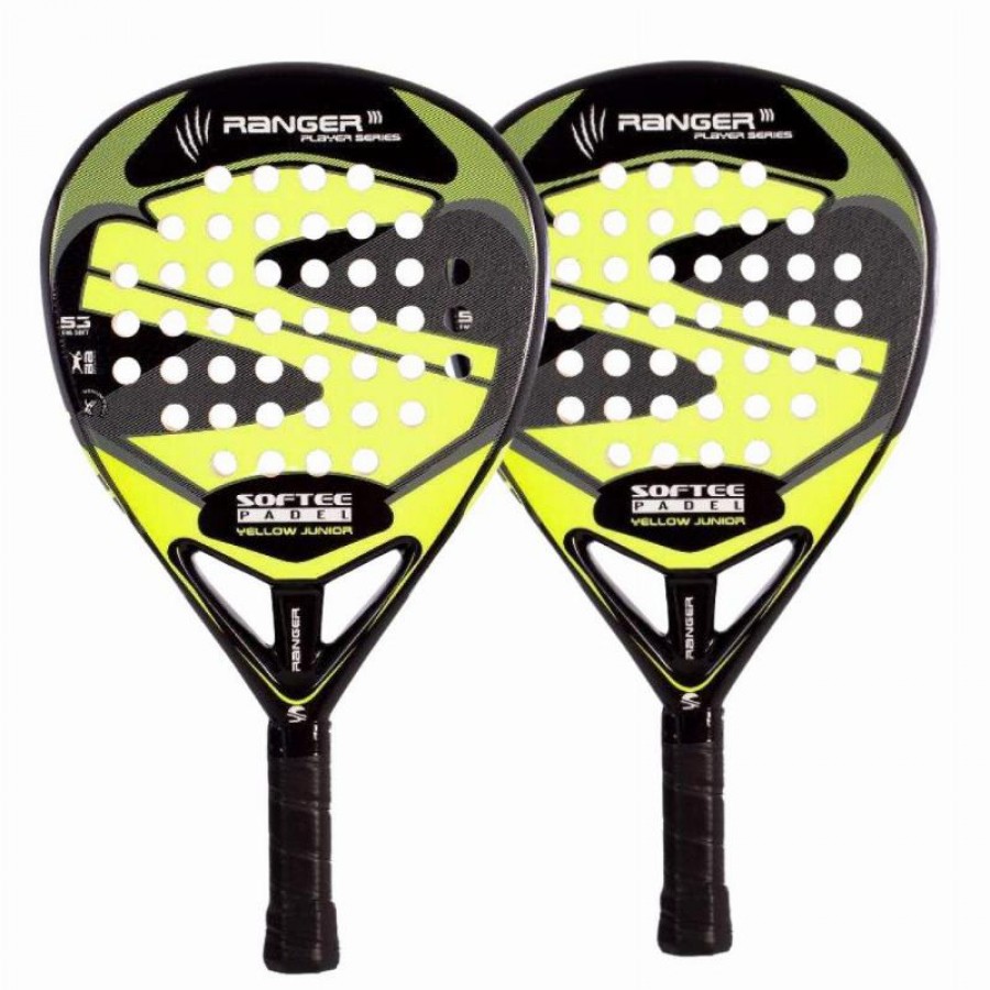 Pack Pala Softee Ranger Yellow Junior X2  Offer + Cheap