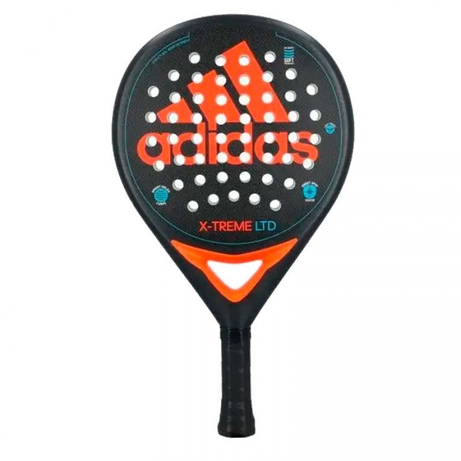 Pala Adidas X-Treme Negro Naranja  Oferta + Barato