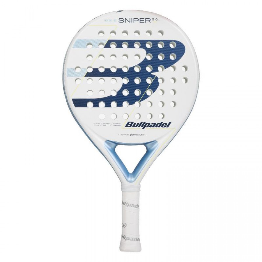 Pala Bullpadel Sniper 2.0 Woman Blanco 2026  Oferta + Barato