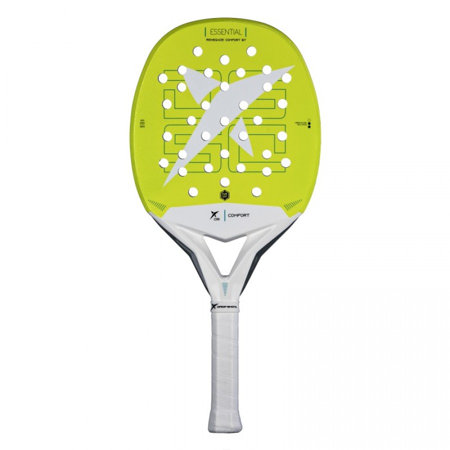 Pala Drop Shot Beach Tenis Renegade Comfort Amarillo  Oferta + Barato