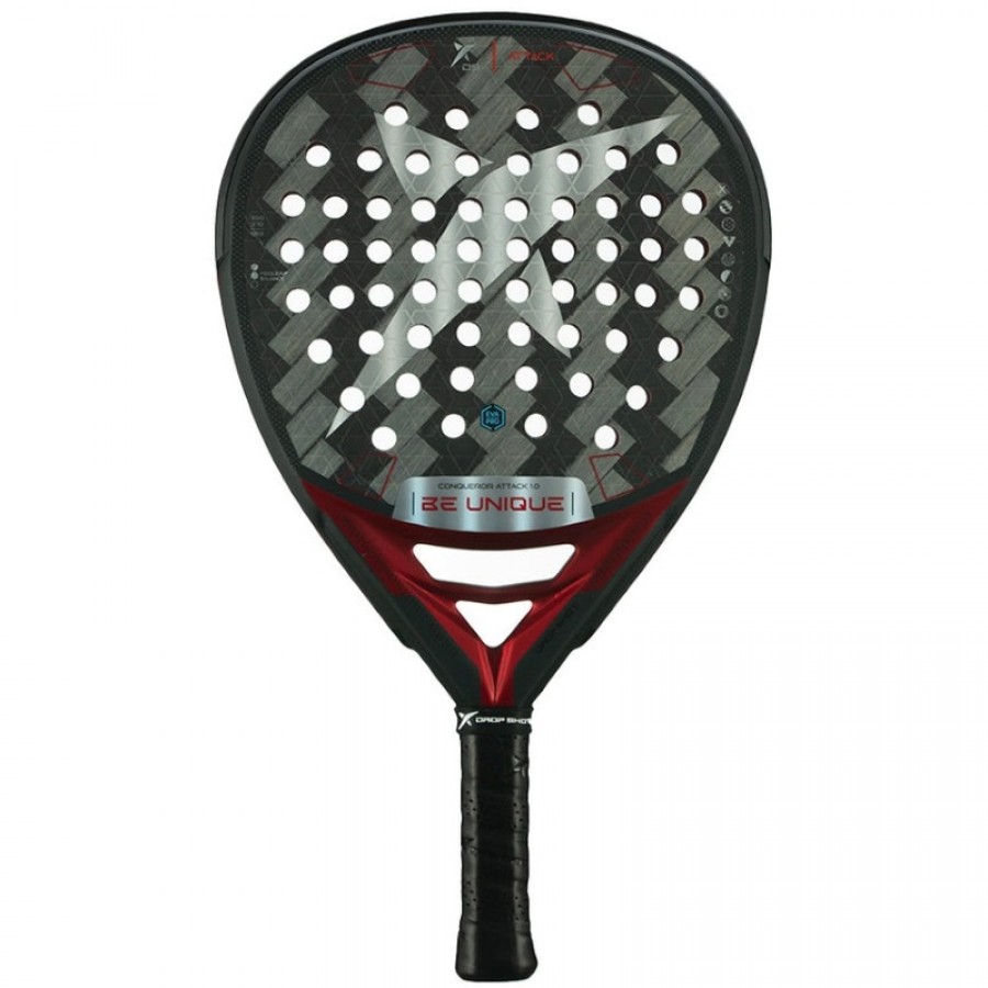 Pala Drop Shot Ataque do Conquistador 1.0 2025  Oferta + Barato